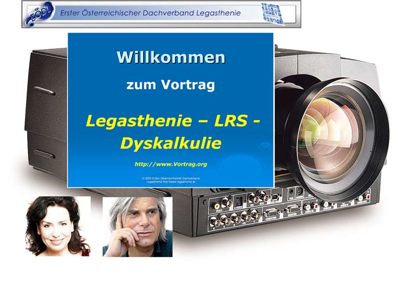 Vortrag zum Thema "Legasthenie / LRS / Dyskalkulie